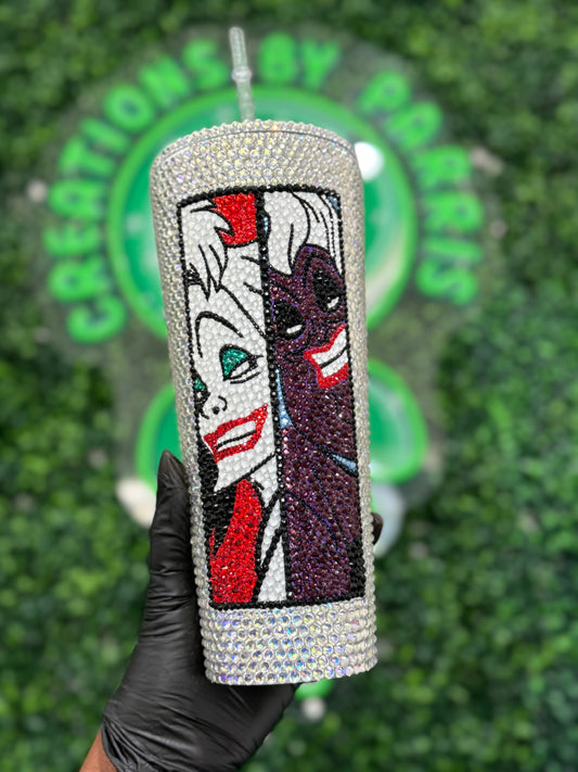 Cruella & Ursela Inspired Tumbler